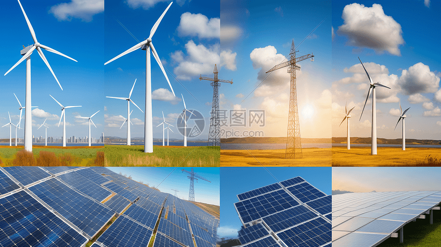 不同类型的新能源图片素材-正版创意图片600034430-摄图网