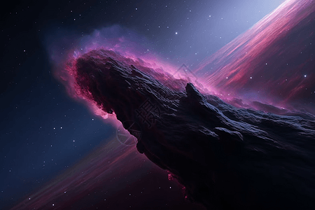 彗星的尾巴图片