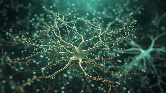医学神经元图片