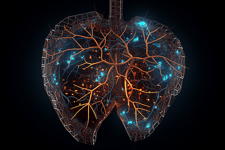 肝脏的详细3D视图图片