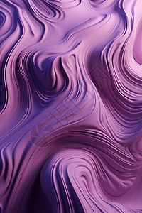 紫色3D流体背景图片