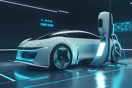 未来科技智能跑车图片