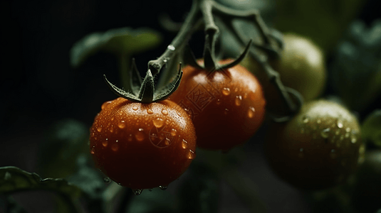 番茄的叶子图片