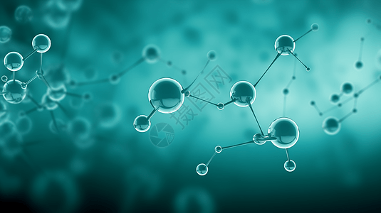 分子结构图片简单分子结构背景图设计图片