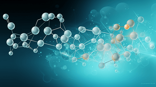 分子结构背景背景图片