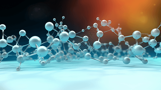 分子结构背景背景图片
