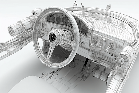 汽车转向系统高清图片