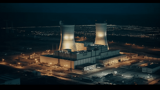 核电厂俯视图图片