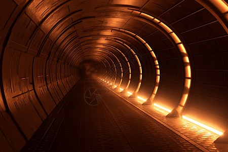 明亮的隧道图片