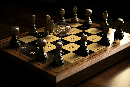 国际象棋摆件图片