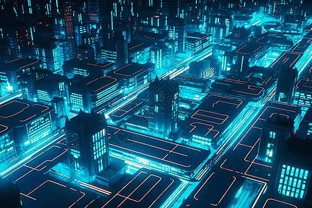 未来城市交通系统图片