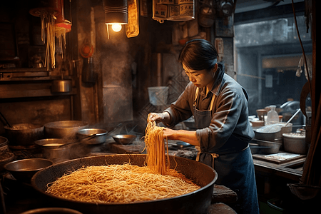 重庆的土气面馆图片