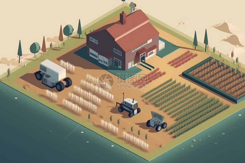 农场融资的简化视图图片