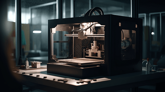 科技感3D打印机图片