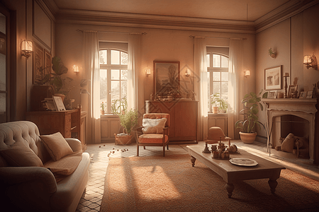 清晨水泥墙壁上的阳光照片  |空无一物的水泥墙壁房间照片  |阳光洒