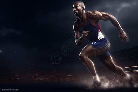 奔跑健身男子奔跑的运动员设计图片