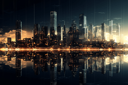 智能科技城市图片
