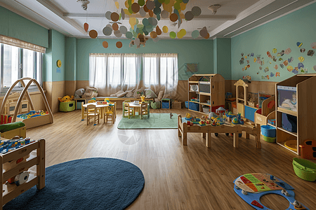 幼儿园休息室图片