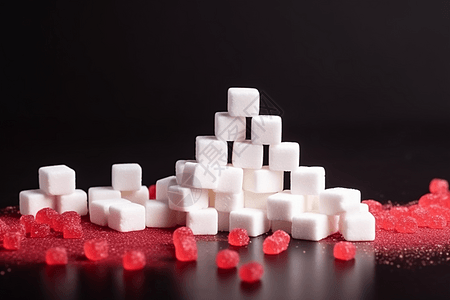 白色方糖3D模型图片