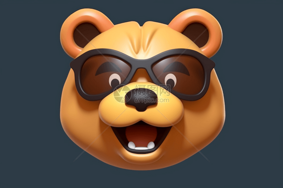 3d熊表情图标图片