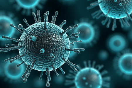 3d病毒细胞图图片