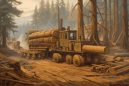 木材行业法规背景图片