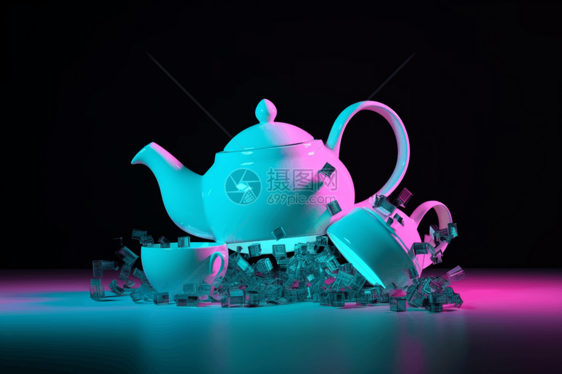 创意的茶壶图片