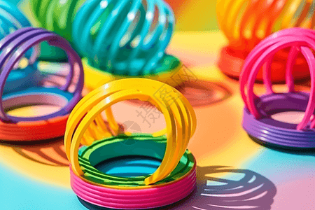 创意彩虹玩具图片