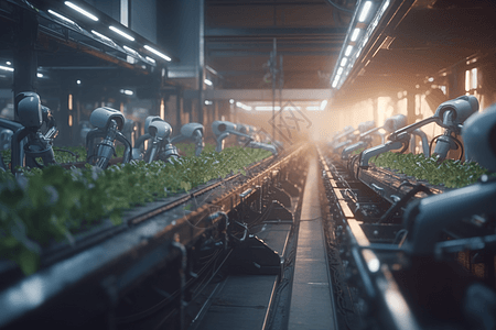 智能农场机器人图片