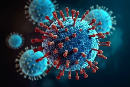 病毒微观结构图片