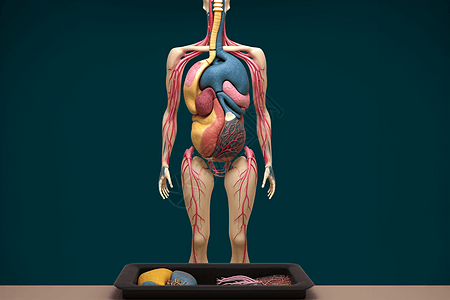 人体模型身体图片