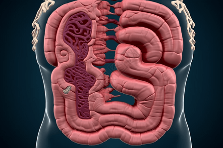 人体内脏与肠图片