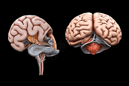 大脑解剖图片