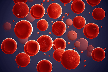 医疗血红细胞背景图片