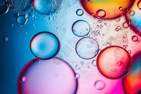 彩色明亮的气泡水图片