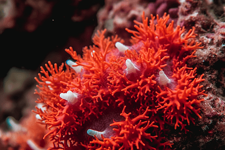 海底红珊瑚图片