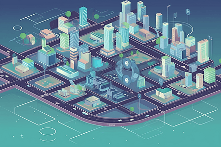 智能城市集成系统高清图片