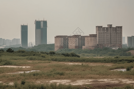 郊区景象图片