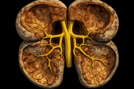 肾上腺3D图图片