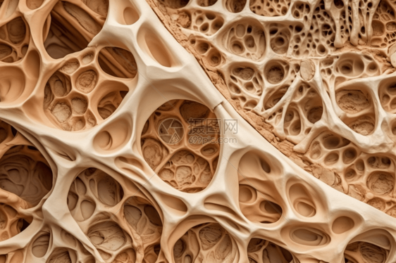 骨微结构剖面图图片