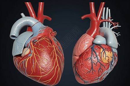 人体心脏示意图图片