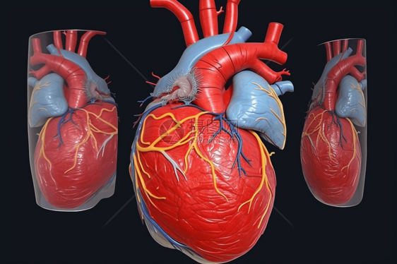 心脏器官示意图图片
