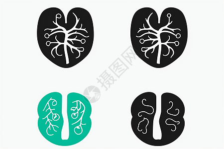 器官构造简笔画图片