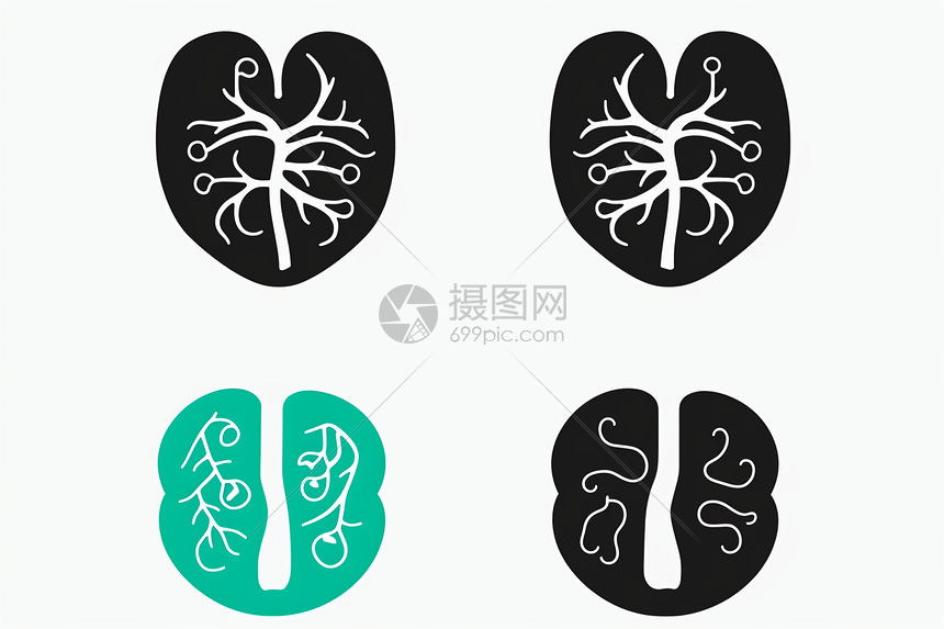 器官构造简笔画图片