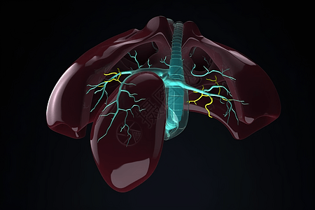 肝脏模型图片