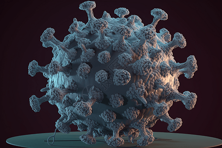 病毒模型图片