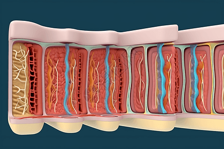 肠壁结构构造图片