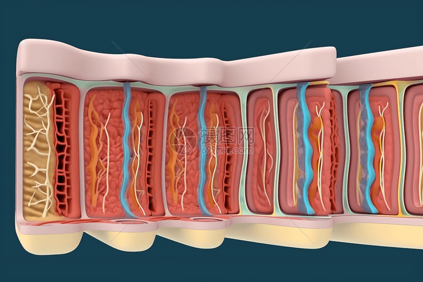 肠壁结构构造图片