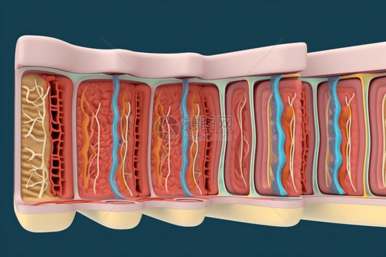 肠壁结构构造图片