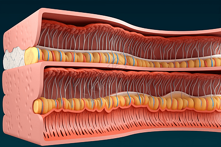 肠壁结构图片